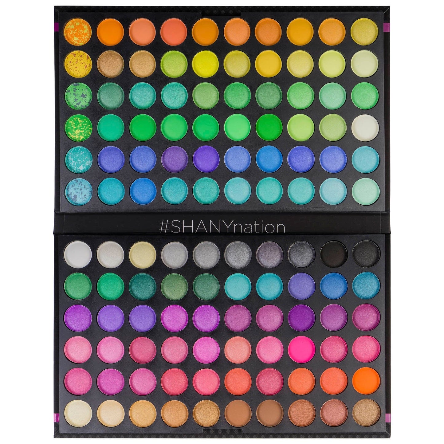 120 Colors Eye shadow Palette, Bold and Bright Collection, Classic Neon